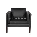 Mogensen Leather Easy chair Réplica